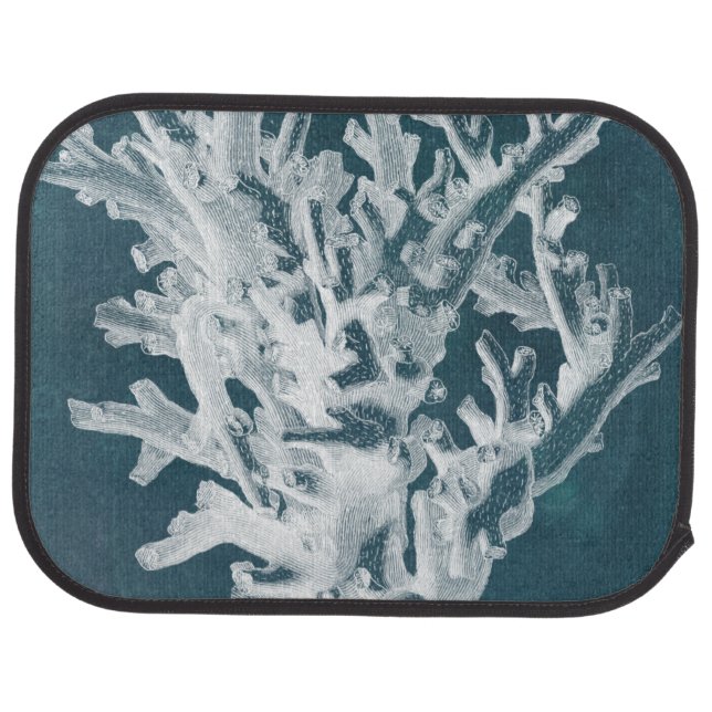 Azure Coral I Car Floor Mat (Rear)