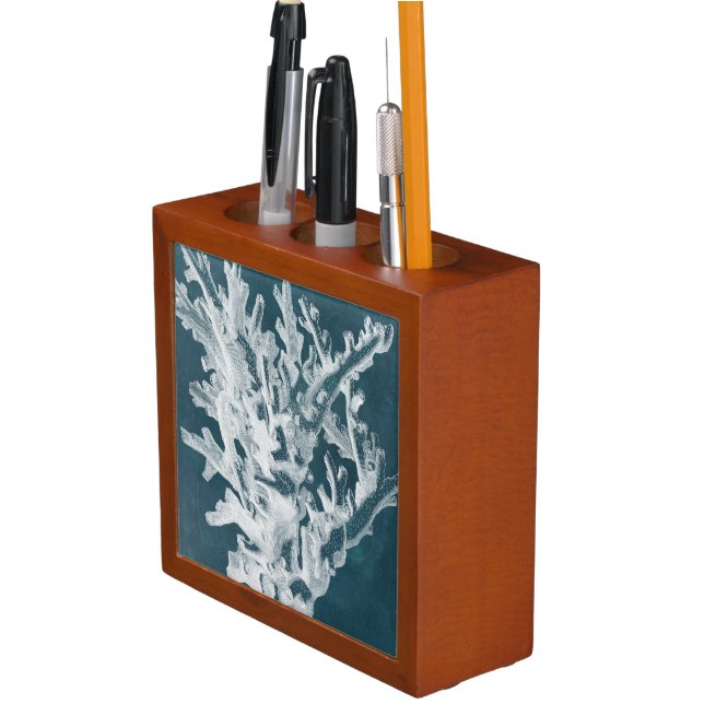 Azure Coral I Desk Organizer (In Situ)