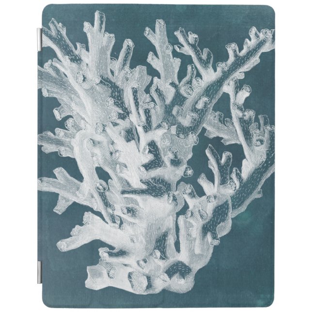 Azure Coral I iPad Smart Cover (Front)