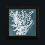Azure Coral I Keepsake Box<br><div class="desc">Marine Life</div>