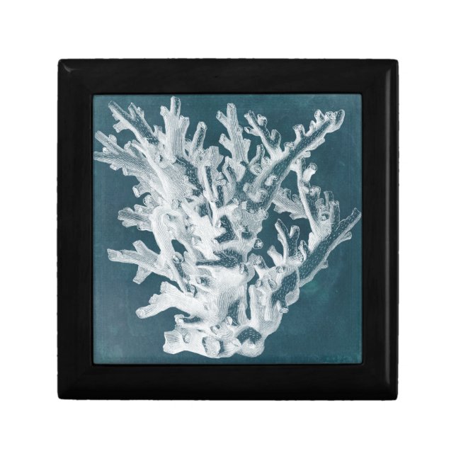 Azure Coral I Keepsake Box (Front)