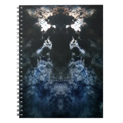 Azure Embrace Celestial Convergence Notebook