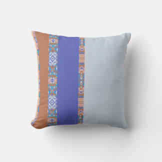 Azure Fjord Throw Pillow