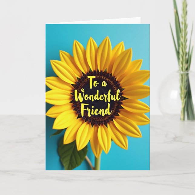 Azure Friend Mothers Day Card (Front)