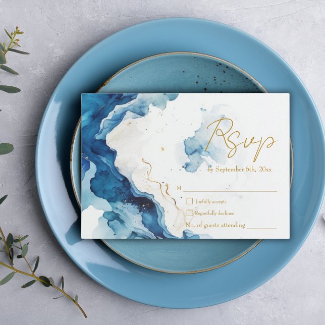 AZURE Marble Dreams Gala RSVP Card (Creator Uploaded)
