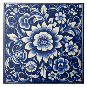 Azure Mediterranean Style Tile
