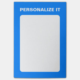 Azure Modern Personalized Versatile Post-it Notes