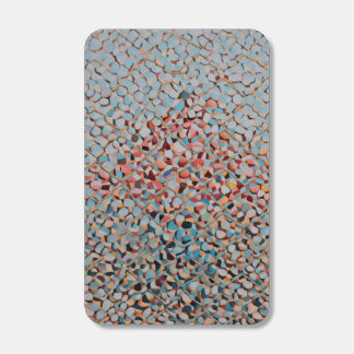 Azure Mosaic Flow Abstract Textured Pattern Matchboxes