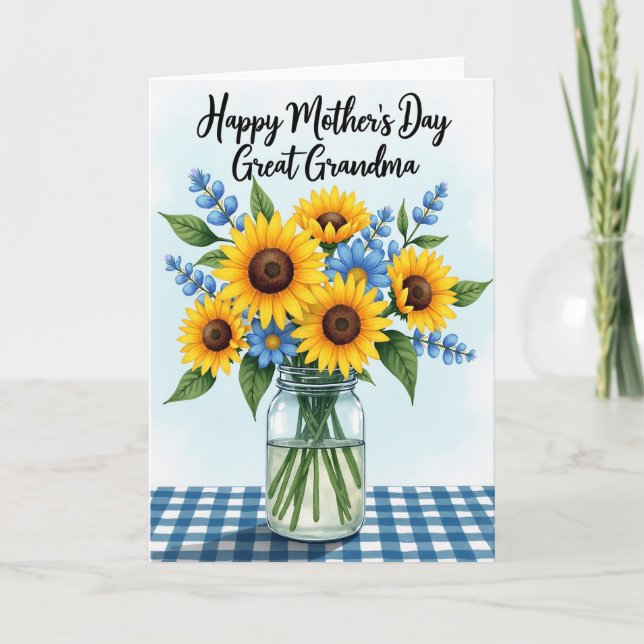 Azure Mothers Day Art Card (Front)