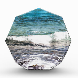 Azure Ocean Acrylic Award