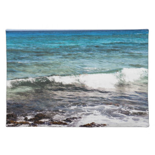 Azure Ocean Cloth Placemat