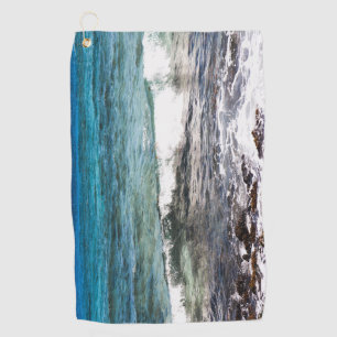 Azure Ocean Golf Towel