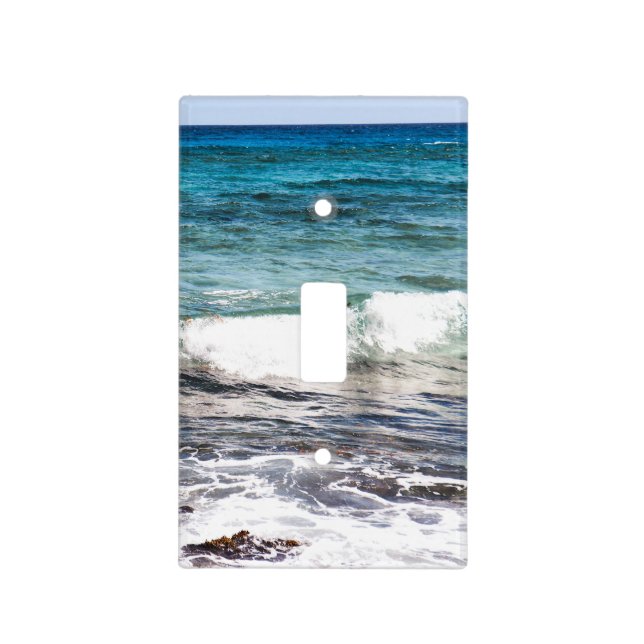 Azure Ocean  Light Switch Cover (Front)