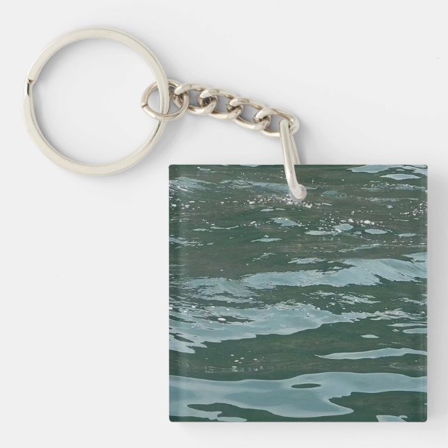 Azure Oceans  Keychain (Front)