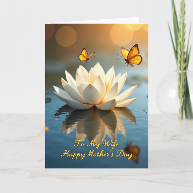 Azure Pond Mothers Day Card (Front)