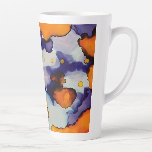 Azure Pumpkin Latte Mug (Right)