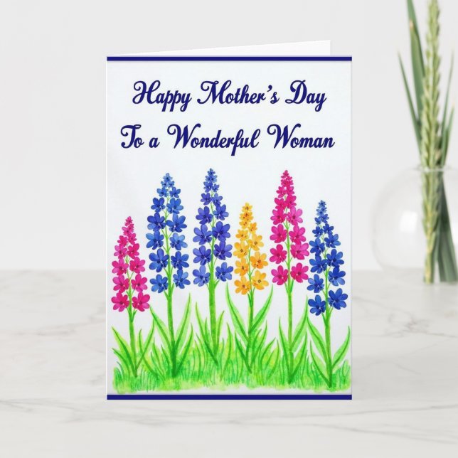 Azure Script Mothers Day Card (Front)