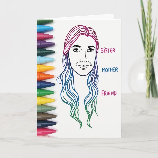 Azure Sisters Day Art Card (Front)