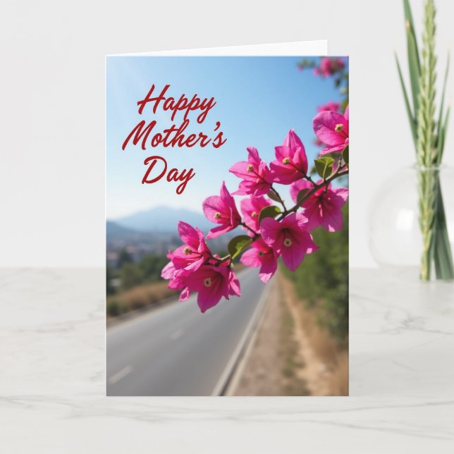 Azure Sky Mothers Day Card (Front)