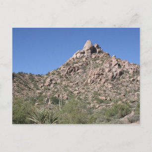 Azure Sky over Pinnacle Peak Postcard