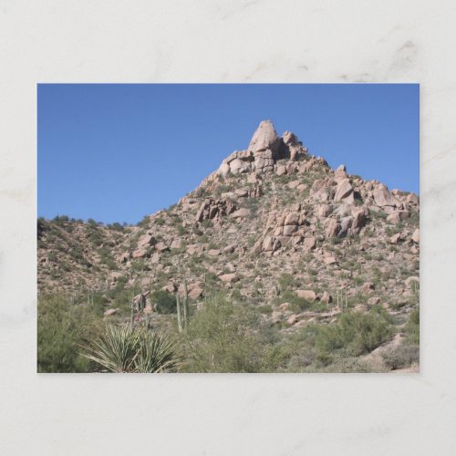 Azure Sky over Pinnacle Peak Postcard