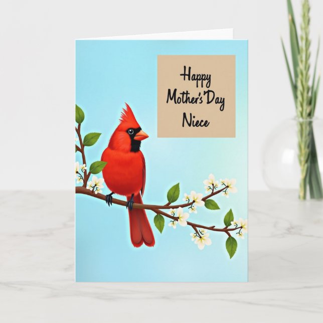 Azure Sky Sweet Mothers Day Card (Front)