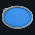 Azure (solid color)  belt buckle<br><div class="desc">Azure (solid color)</div>