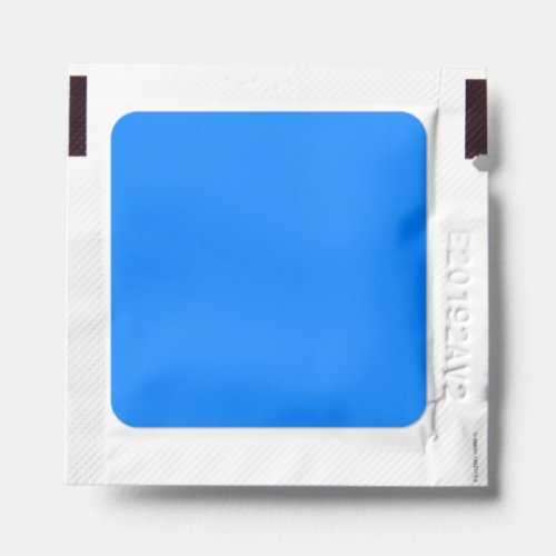 Azure solid color  hand sanitizer packet