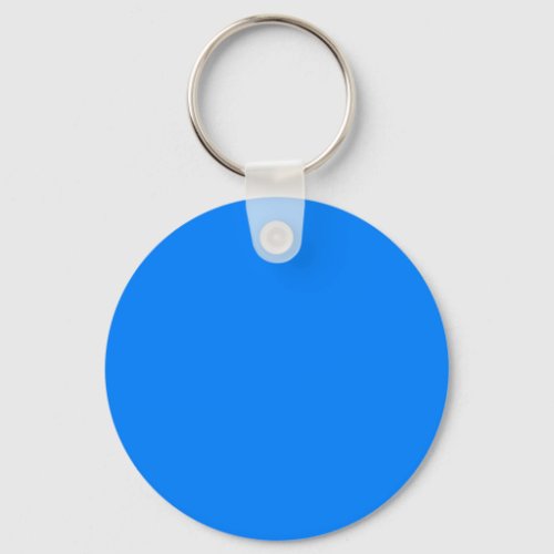 Azure solid color  keychain