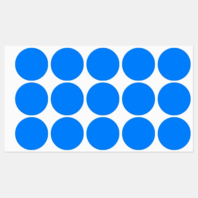 Azure (solid color)  labels (Sheet)