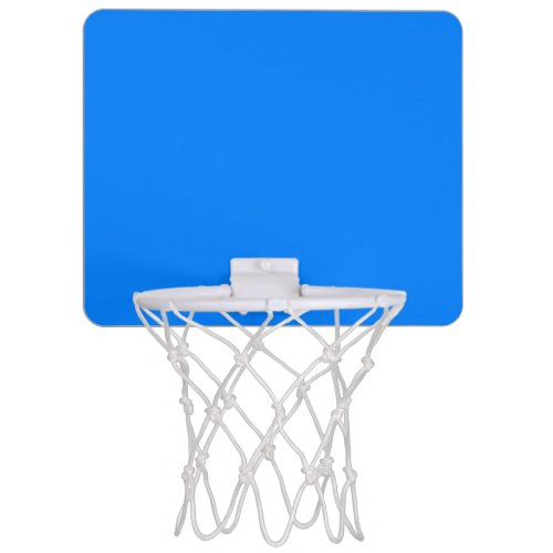 Azure solid color  mini basketball hoop