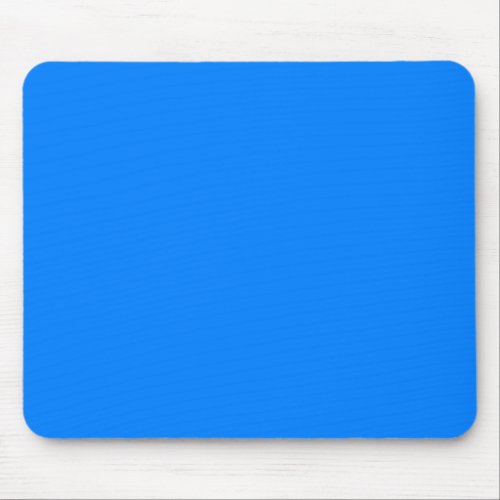 Azure solid color  mouse pad