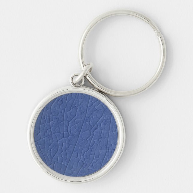 Azure stone cracks keychain (Front)