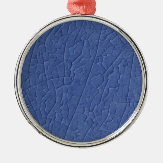 Azure stone cracks Ornament (Front)