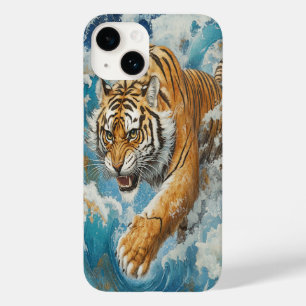 🐅 Azure Stride iPhone Case