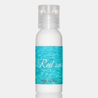 Azure surface water of Red Sea in Egypt Hand Lotion