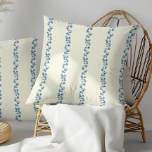 Azure Vine Retreat | Elegant Blue Floral