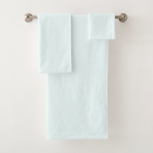 Azure X11web color solid color Bath Towel Set