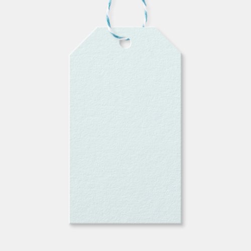 Azure X11web color solid color Gift Tags