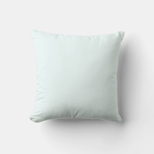 Azure X11web color solid color Throw Pillow