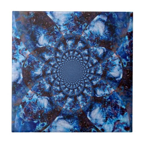 Azurite Blue Bathroom Tile