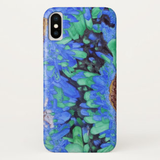 Azurite Malachite Crystals iPhone X Case