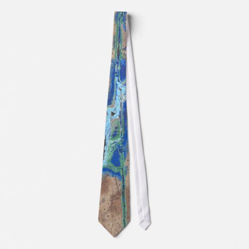 Azurite Malachite Tie