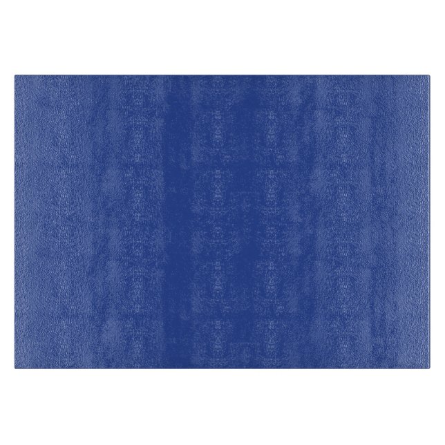 Azurite Royal Blue Personalized Trend Background Cutting Board (Front)