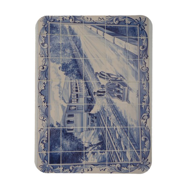 Azurjelo - Madeira Magnet (Vertical)