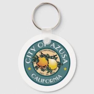 AZUSA CALIFORNIA KEYCHAIN