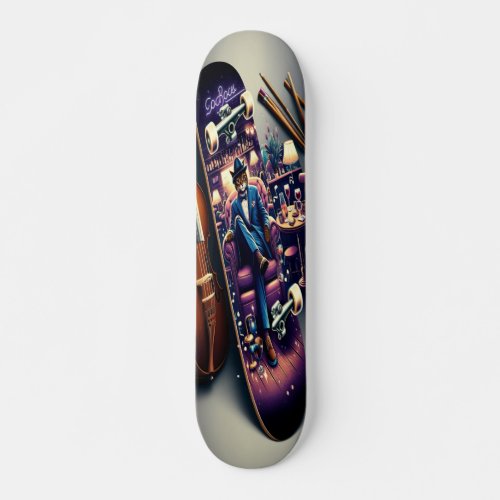 azz Lounge Purrfection Skateboard
