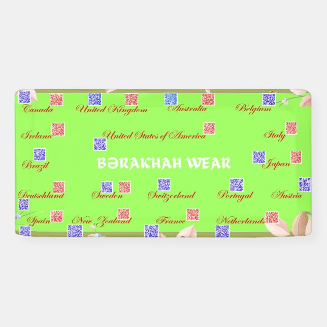 Bərakhah Wear Banner (Horizontal)