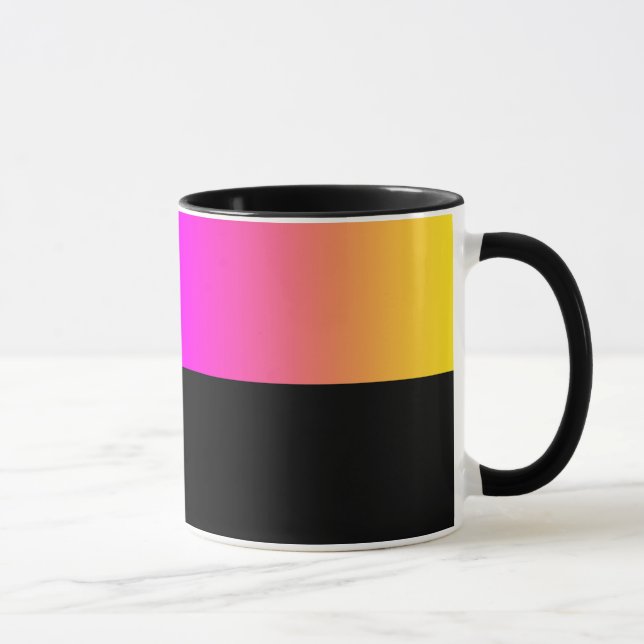 B01 - Mug with CMYK gradient (Right)