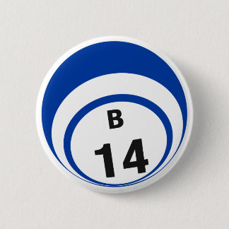 B14 Bingo Ball button
